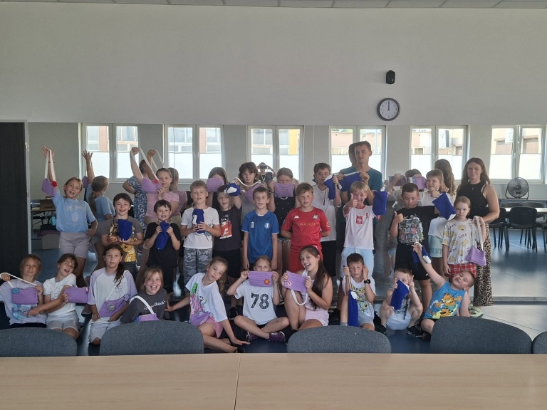 Wakacyjne zajęcia w Bibliotece Publicznej w Golinie i Filii Bibliotecznej w Przyjmie