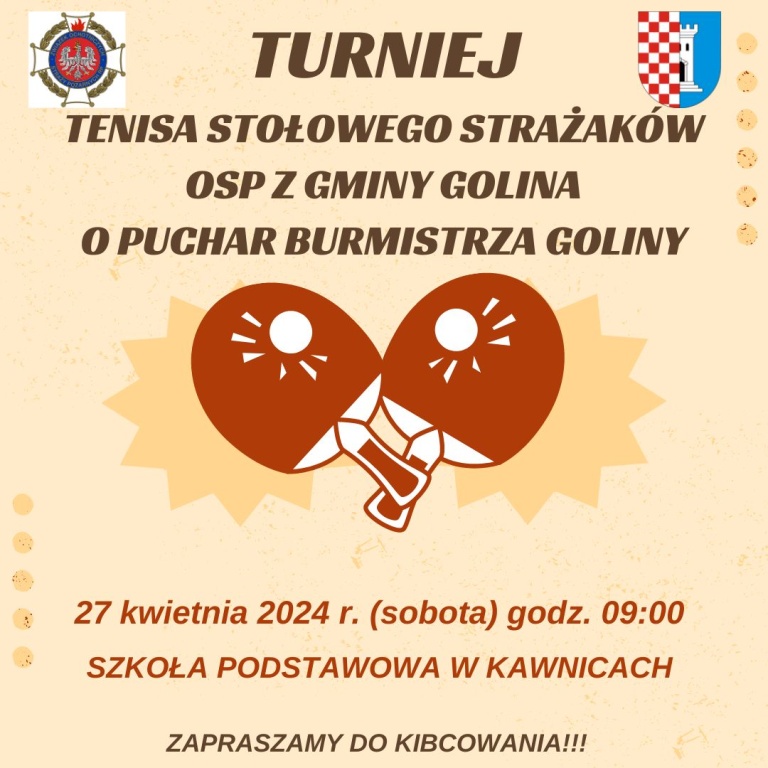 Podsumowanie Turnieju w tenisie stołowym strażaków OSP