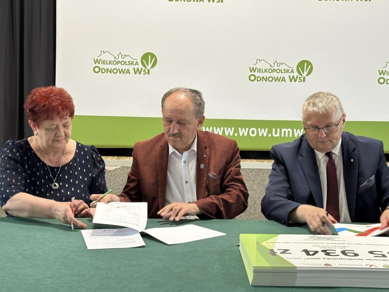 19 sołectw z powiatu konińskiego z dofinansowaniem  w ramach konkursu „Pięknieje Wielkopolska Wieś”