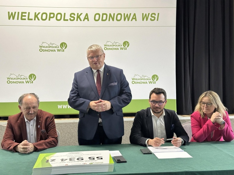 19 sołectw z powiatu konińskiego z dofinansowaniem  w ramach konkursu „Pięknieje Wielkopolska Wieś”