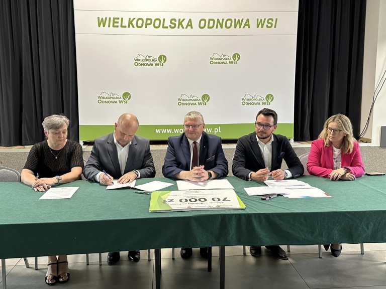 19 sołectw z powiatu konińskiego z dofinansowaniem  w ramach konkursu „Pięknieje Wielkopolska Wieś”