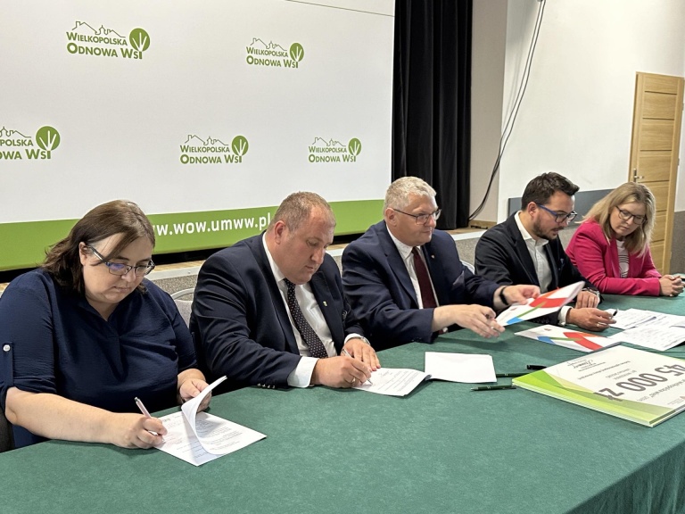 19 sołectw z powiatu konińskiego z dofinansowaniem  w ramach konkursu „Pięknieje Wielkopolska Wieś”