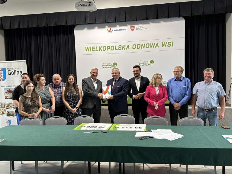 19 sołectw z powiatu konińskiego z dofinansowaniem  w ramach konkursu „Pięknieje Wielkopolska Wieś”
