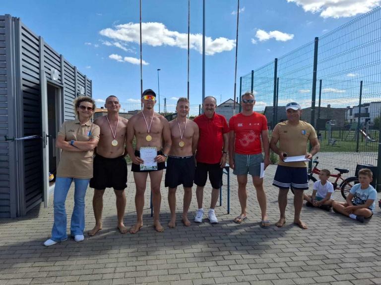 II Turniej jednostek OSP z gminy Golina w siatkówkę plażową