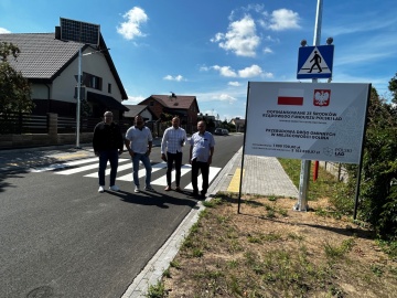 Zakończono przebudowę ul. 3 Maja i Z. Nałkowskiej w Golinie