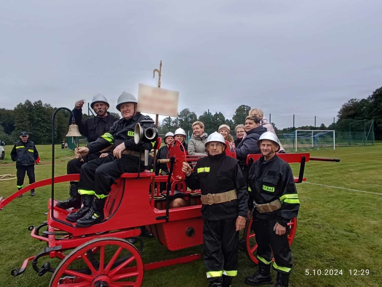 Oldboye z OSP Przyjma zajęli III miejsce w Powiatowych Zawodach Sportowo-Pożarniczych w Krzymowie