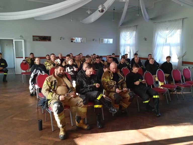 Manewry gminne jednostek osp z gminy Golina 2024
