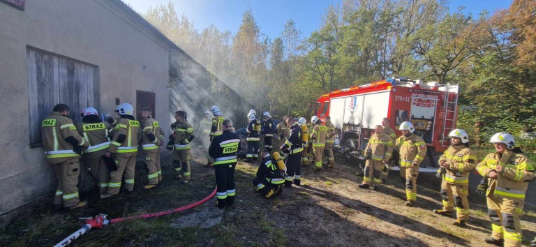Manewry gminne jednostek osp z gminy Golina 2024