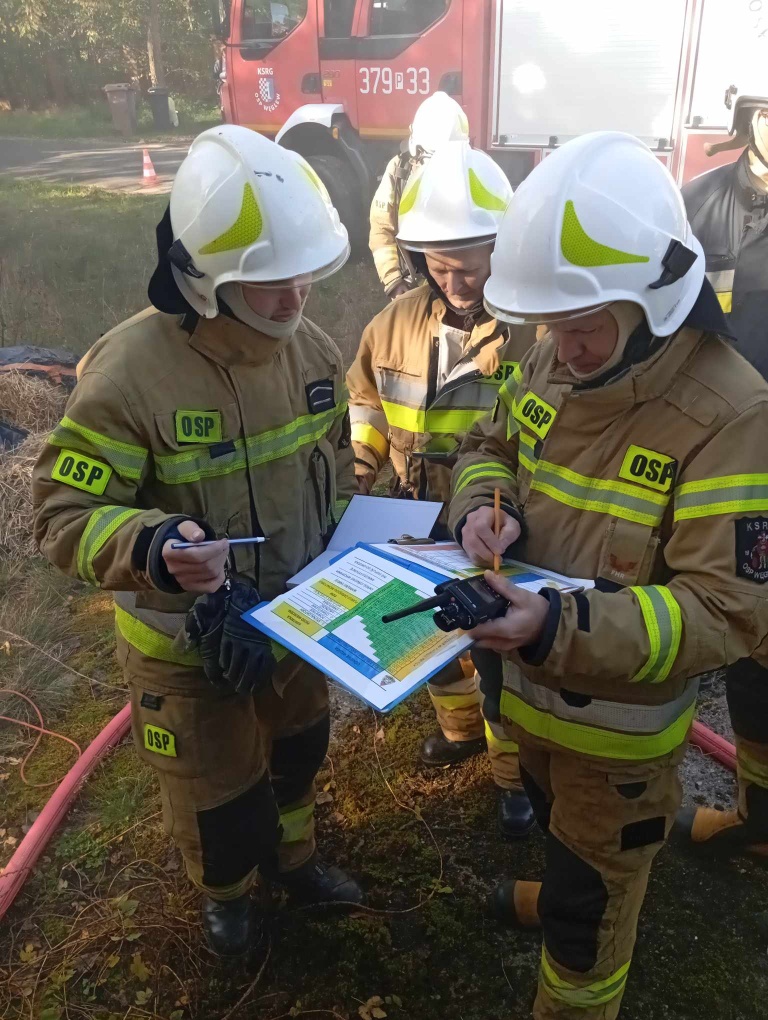 Manewry gminne jednostek osp z gminy Golina 2024