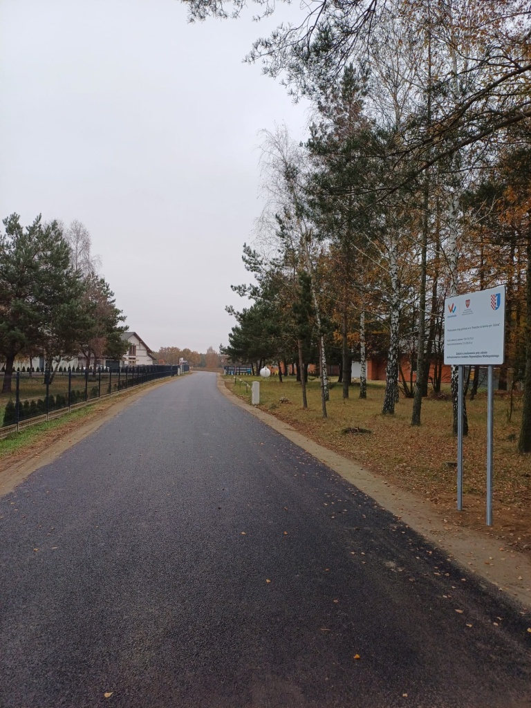 Przebudowa drogi dojazdowej do gruntów rolnych w m. Rosocha, gm. Golina