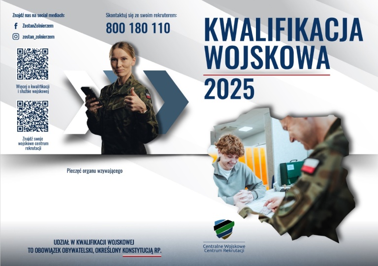 Kwalifikacja wojskowa 2025