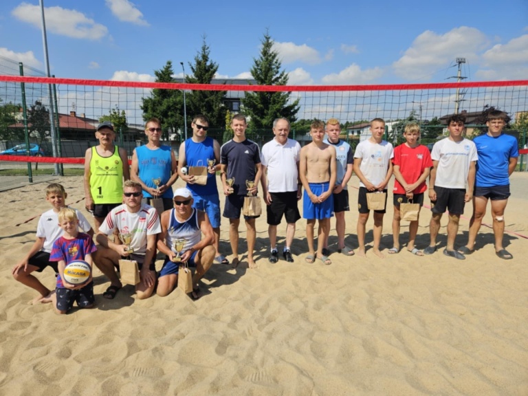 Gminny Turniej Siatkówki Plażowej Mężczyzn o Puchar Burmistrza Goliny 16 sierpnia 2025 r.