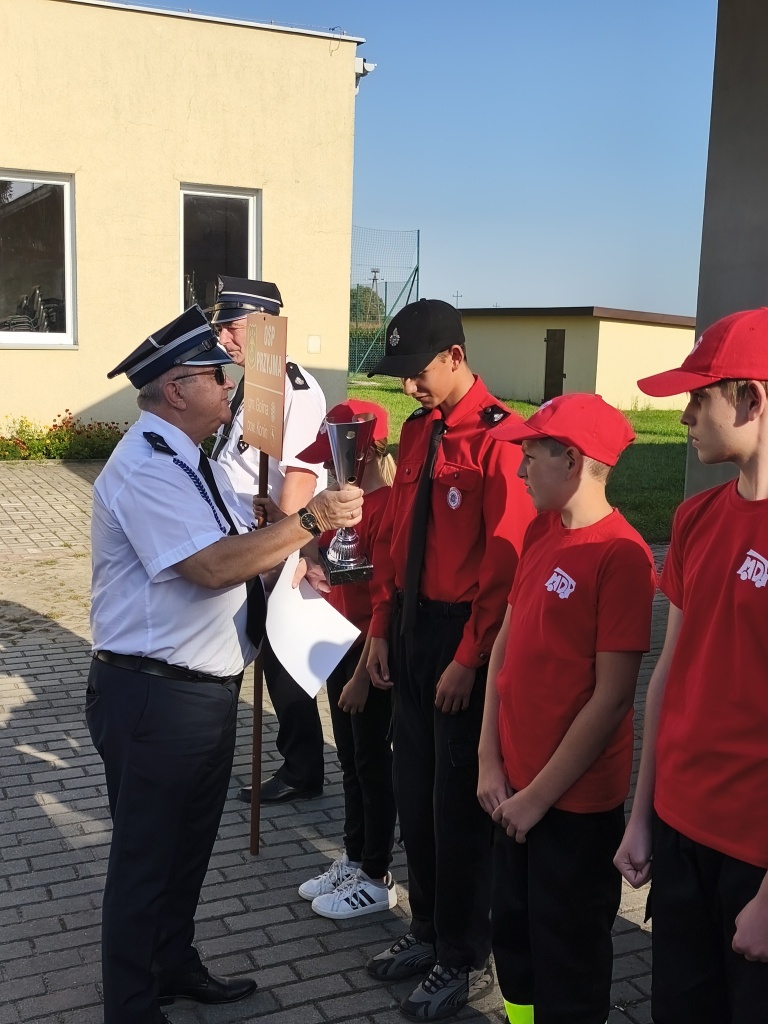 MDP Przyjma z III miejscem na Wojewódzkich Zawodach Sportowo-Pożarniczych MDP według regulaminu CTIF