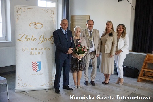 ZŁOTE GODY W GMINIE GOLINA