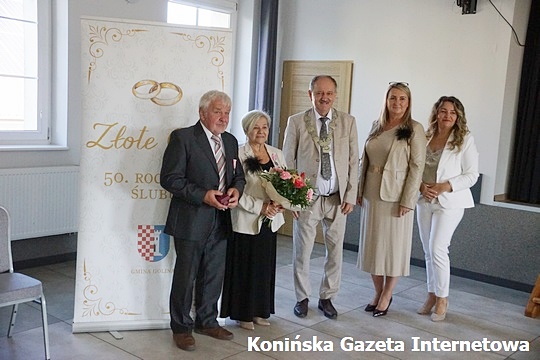 ZŁOTE GODY W GMINIE GOLINA