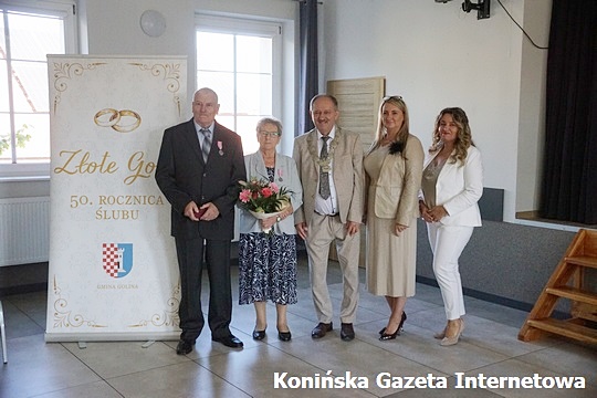 ZŁOTE GODY W GMINIE GOLINA