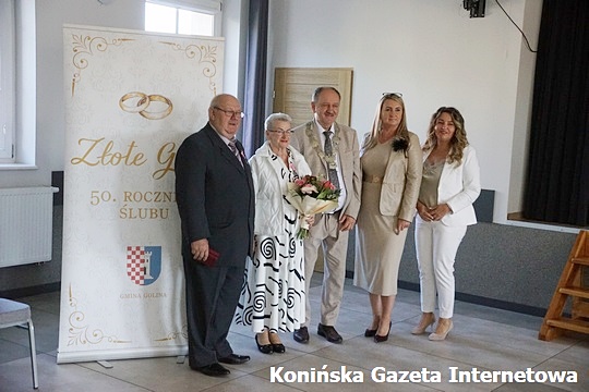 ZŁOTE GODY W GMINIE GOLINA
