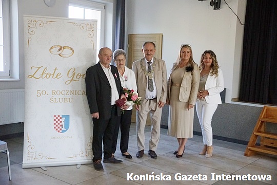 ZŁOTE GODY W GMINIE GOLINA