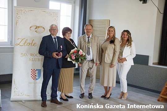 ZŁOTE GODY W GMINIE GOLINA