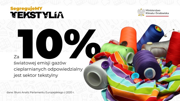 Zgodnie z wyjaśnieniami MKIŚ niektóre tekstylia można wyrzucić do odpadów zmieszanych. Nie wszystkie muszą trafić do PSZOK