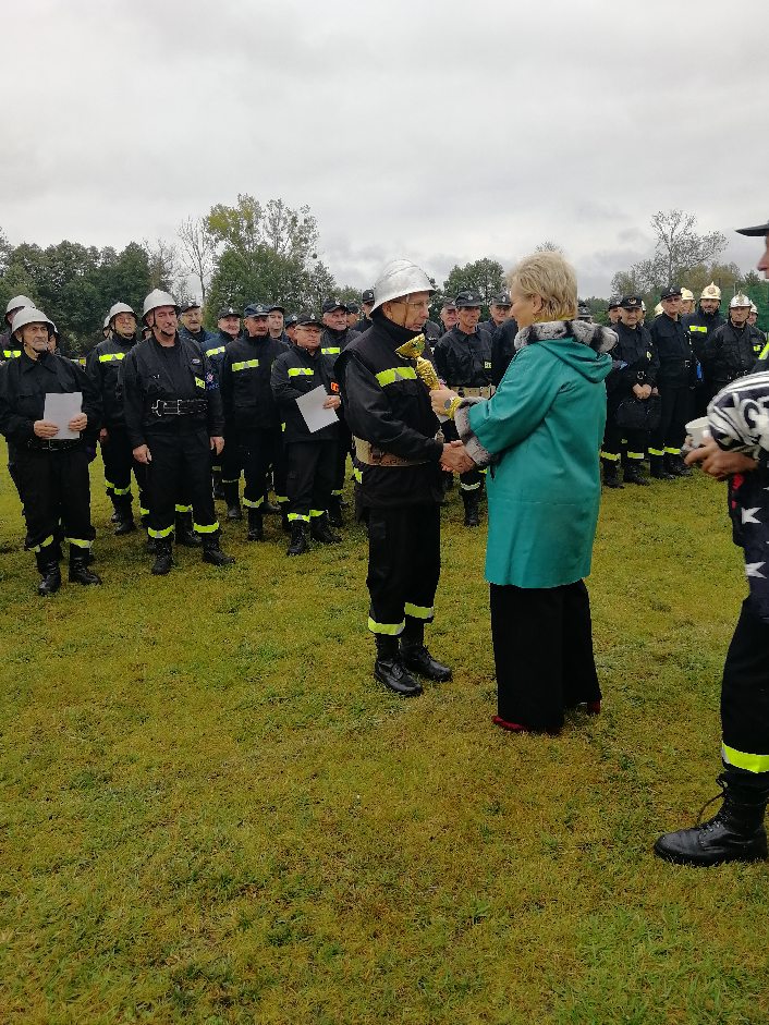 Udział OSP Przyjma w Powiatowy Zawodach Sportowo-Pożarniczych OLD BOY w Krzymowie