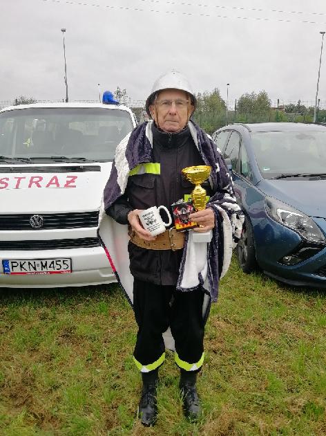 Udział OSP Przyjma w Powiatowy Zawodach Sportowo-Pożarniczych OLD BOY w Krzymowie