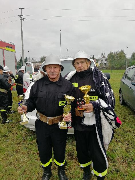 Udział OSP Przyjma w Powiatowy Zawodach Sportowo-Pożarniczych OLD BOY w Krzymowie