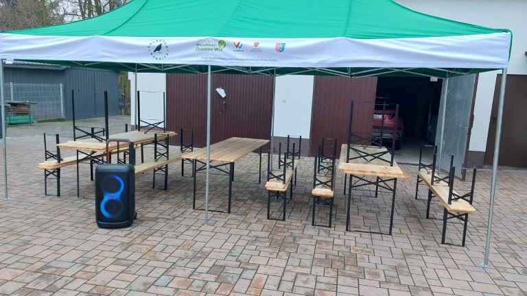 Zakończono  realizację projektu w ramach XIII edycji konkursu „Odnowa wsi szansą dla aktywnych sołectw” w sołectwie Kawnice