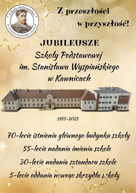 Czterokrotny jubileusz Szkoły Podstawowej w Kawnicach