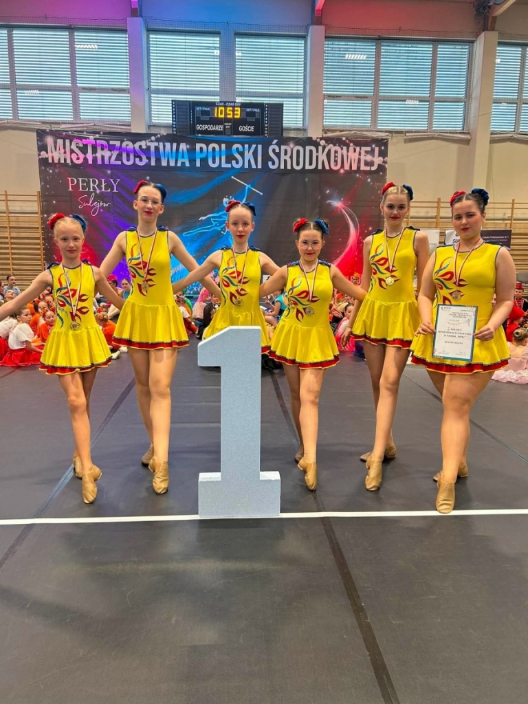 Sukces Mażoretek Szafir na Ogólnopolskim Festiwalu Tańca