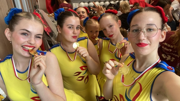 Sukces Mażoretek Szafir na Ogólnopolskim Festiwalu Tańca