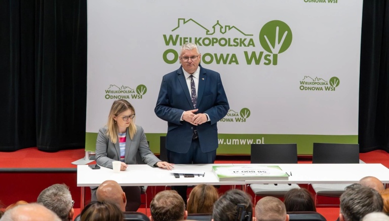 Gmina Golina z dofinansowaniem w konkursie „Pięknieje Wielkopolska Wieś”!
