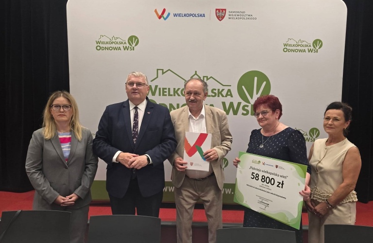 Gmina Golina z dofinansowaniem w konkursie „Pięknieje Wielkopolska Wieś”!