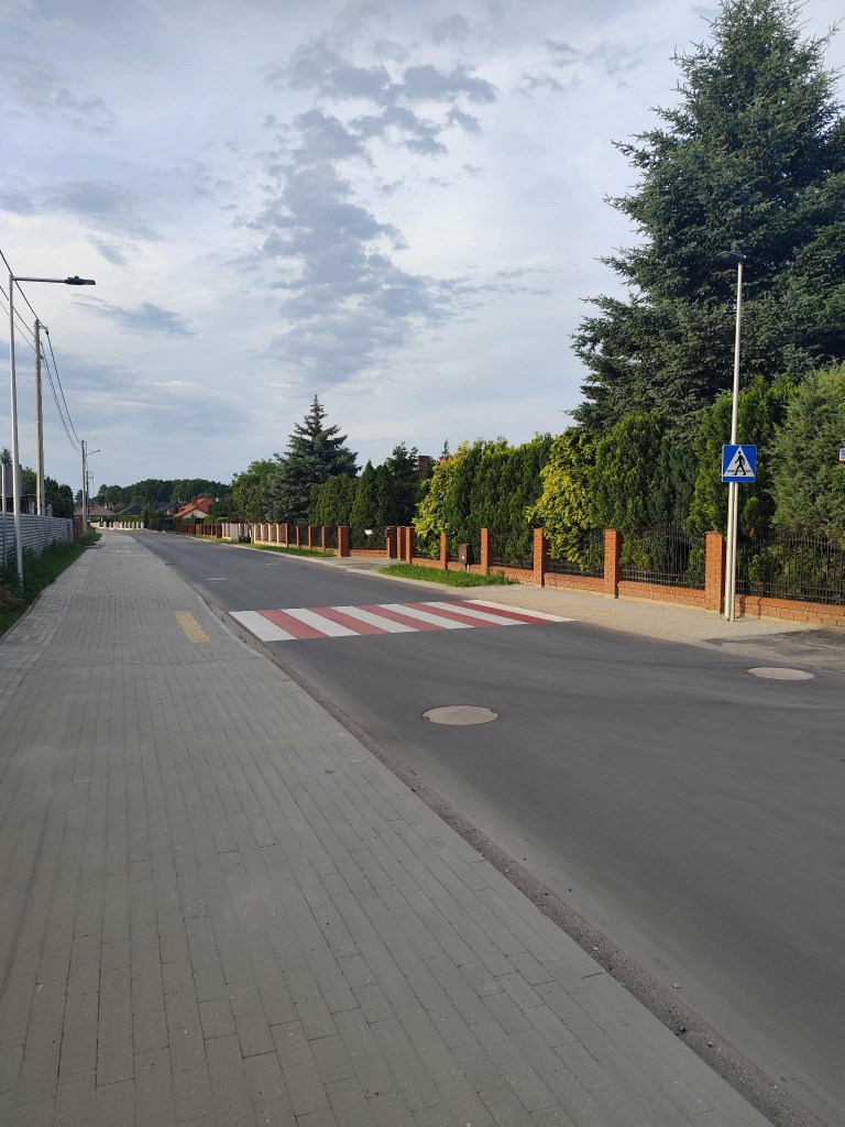 Zakończono przebudowę ul. Dębowej w Węglewie