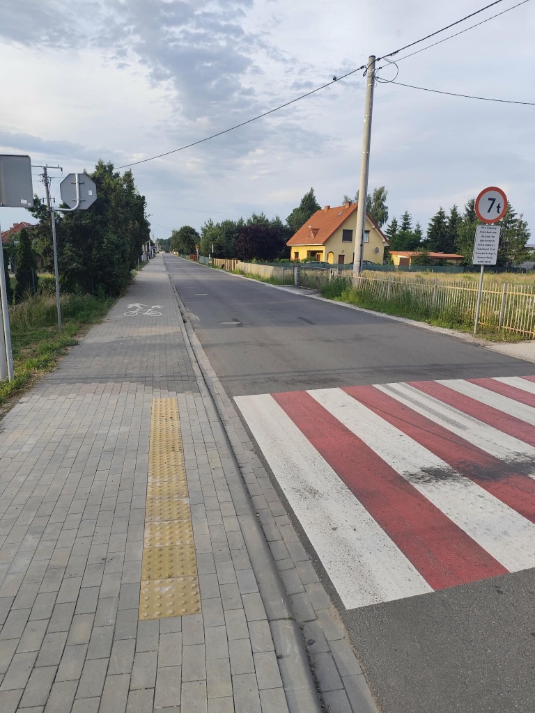 Zakończono przebudowę ul. Dębowej w Węglewie