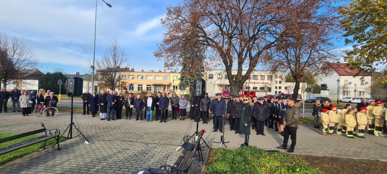 Uroczystość 11 Listopada w Golinie