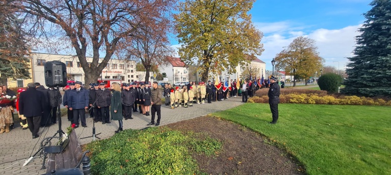 Uroczystość 11 Listopada w Golinie