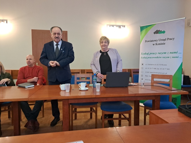 Podsumowanie spotkania pracowników Powiatowego Urzędu Pracy w Koninie z przedsiębiorcami