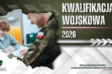 Obwieszczenie o kwalifikacji wojskowej w 2026 roku