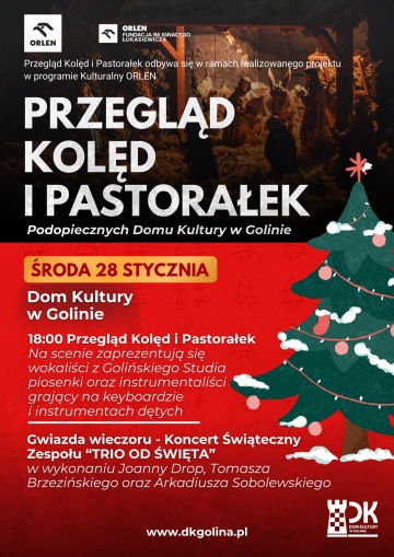 Przegląd Kolęd i Pastorałek, 28 stycznia 2026 r., Dom Kultury w Golinie