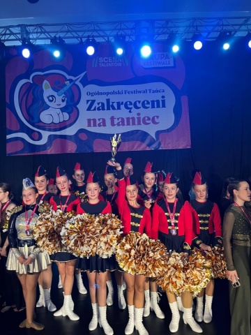 Sukces Mażoretek Szafir na Og&oacute;lnopolskim Festiwalu Tańca