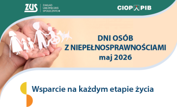 ZUS - Dni Os&oacute;b z Niepełnosprawnościami 2026. ZUS stawia na wiedzę, wsparcie i dostępność