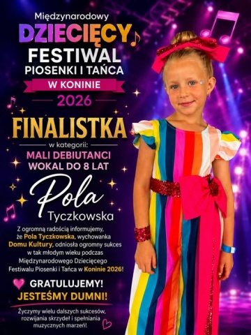 Wielki sukces młodej wokalistki z Goliny