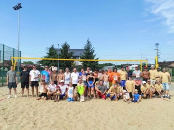 Turniej jednostek OSP z gminy Golina w siatkówkę plażową