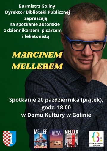 Zapraszamy na spotkanie z Marcinem Mellerem