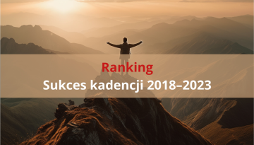 Ranking pisma "Wspólnota": „Sukces kadencji 2018-2023"