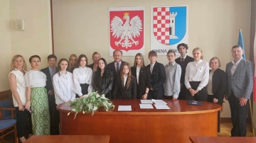 Za nami pierwsze posiedzenie Młodzieżowej Rady Miejskiej w Golinie