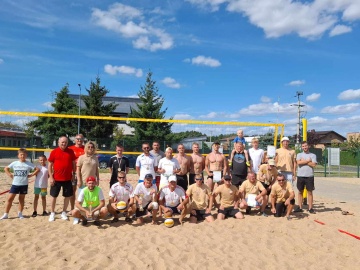 II Turniej jednostek OSP z gminy Golina w siatkówkę plażową - podsumowanie