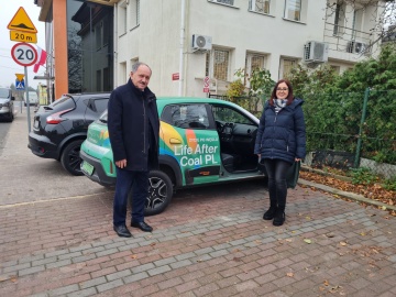 Samochód elektryczny w Gminie Golina