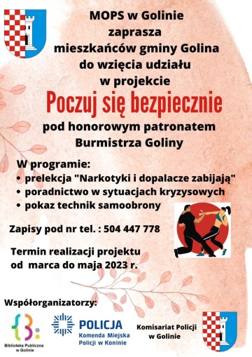 Projekt POCZUJ SIĘ BEZPIECZNIE